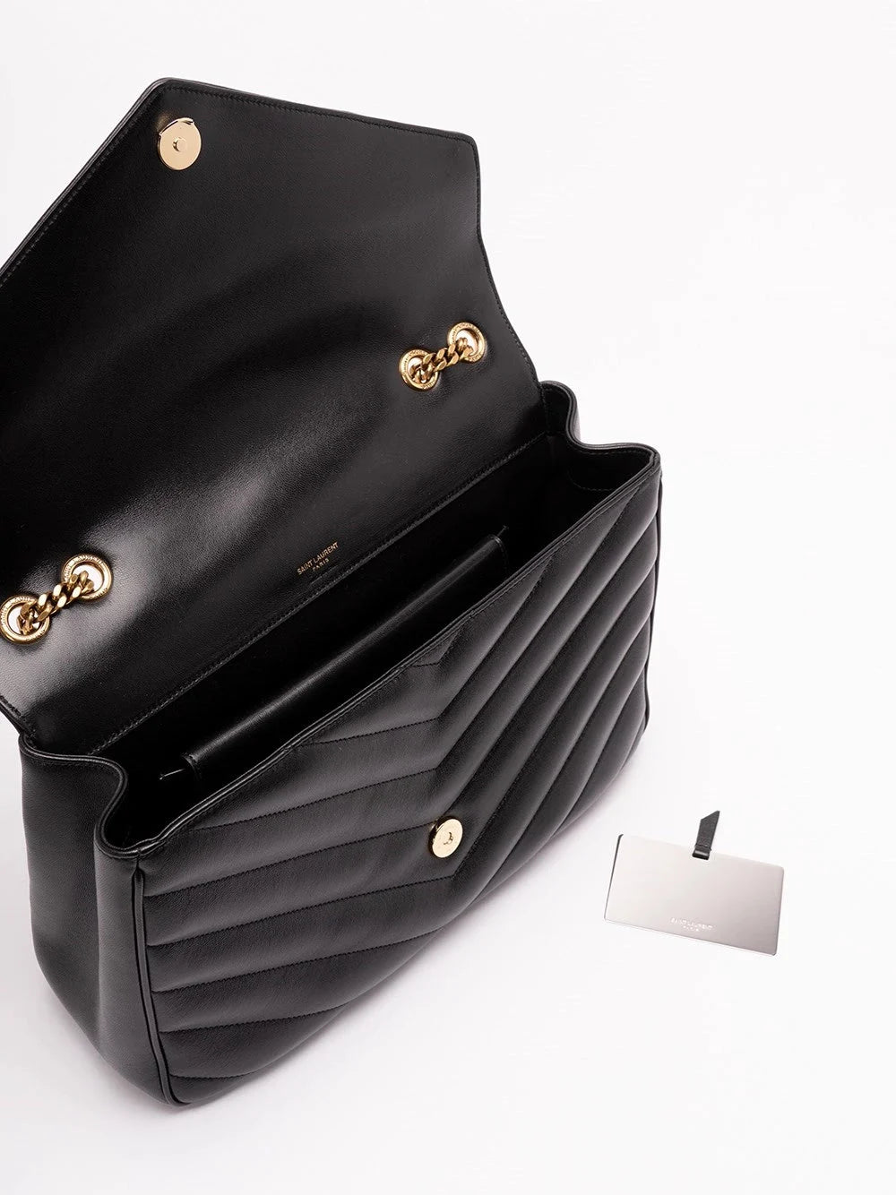 Saint Laurent Women `Loulou` Large Messenger Bag
