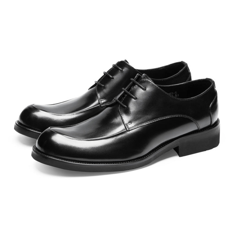 Genuine Leather Breathable Business Mens Large-Size Shoes