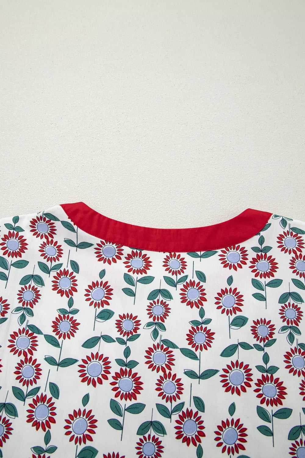 Floral Print Ruffle Sleeve Tiered Midi Dress