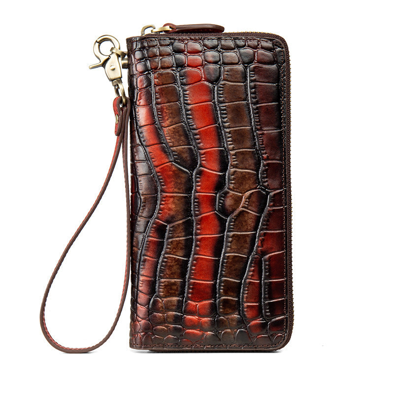 New Genuine Leather Large-capacity Long Wallet