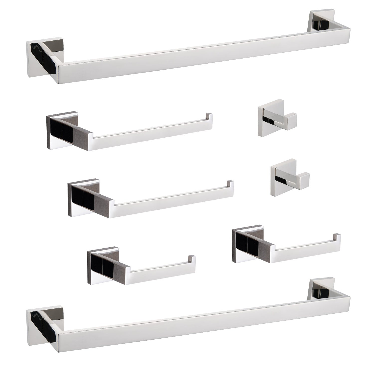 8-Piece Bathroom Hardware Set