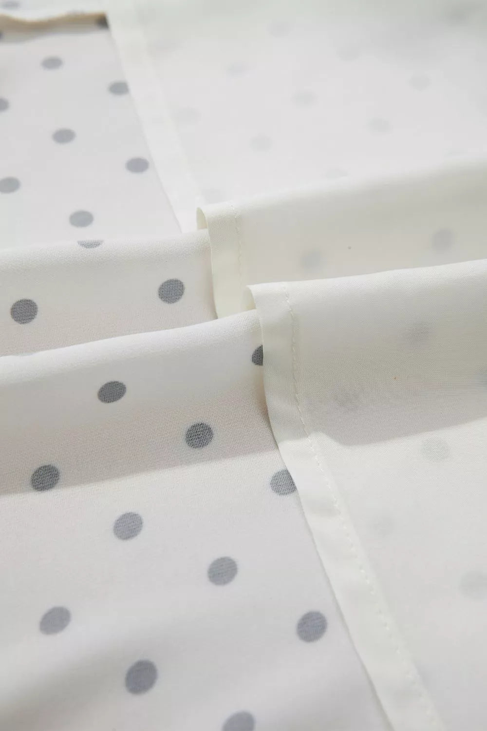 Polka Dot Half Sleeve Midi Dress