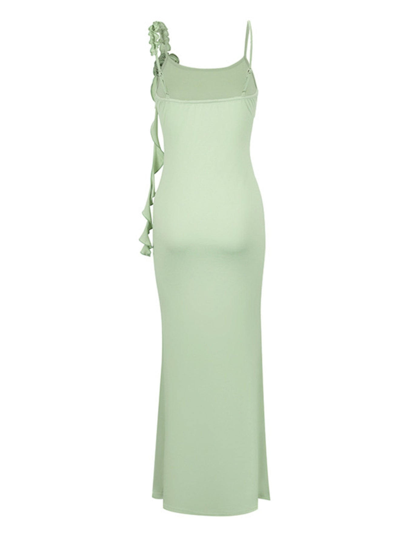 Floral Bodycon Mermaid Maxi Dress