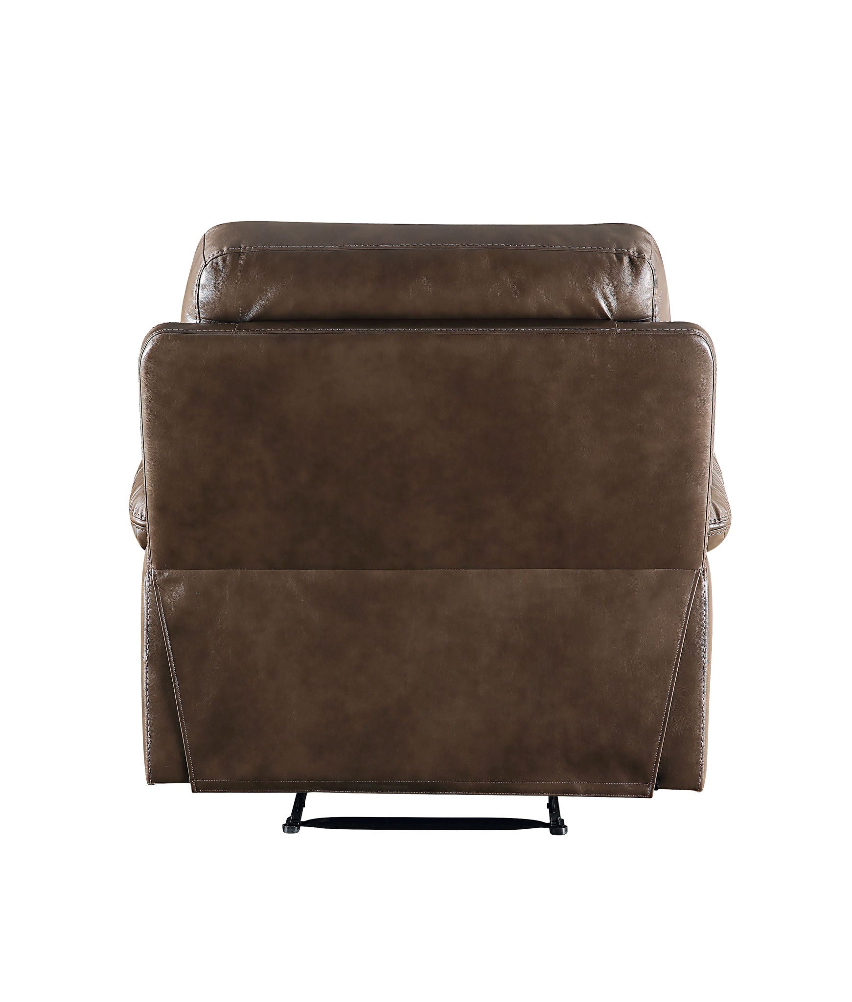 Aashi Leather Gel Match Recliner Chair - Brown