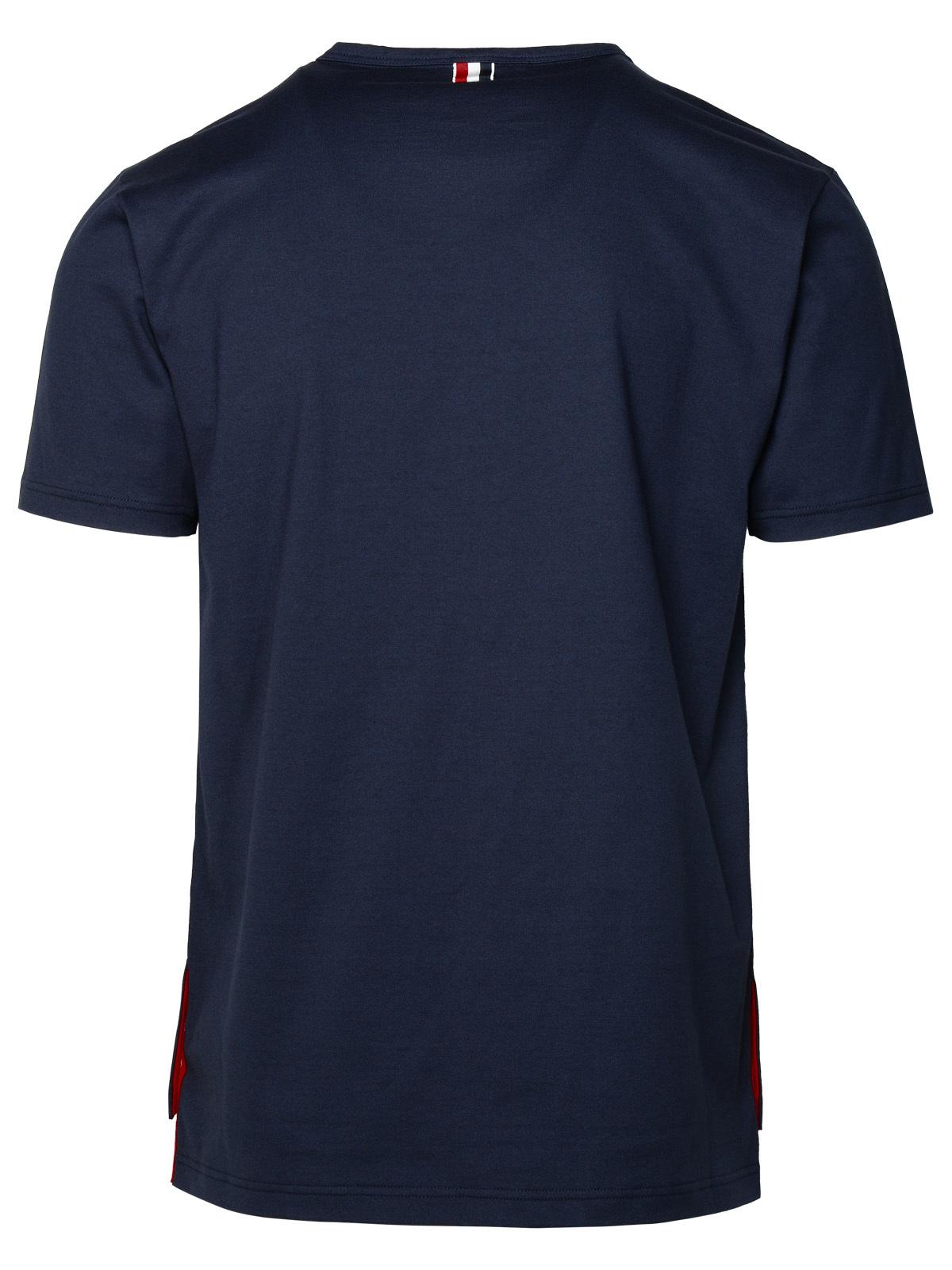 Thom Browne Navy Cotton T-Shirt Men