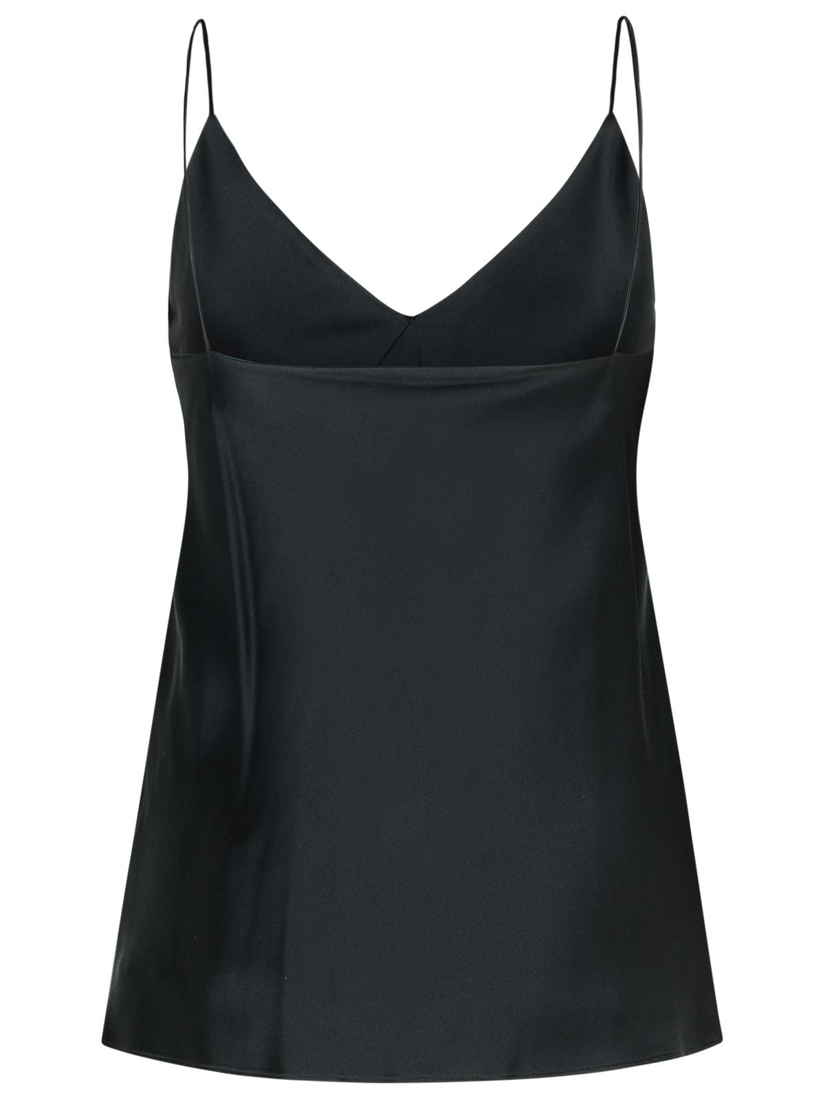 Max Mara 'Metello' Black Silk Top Women