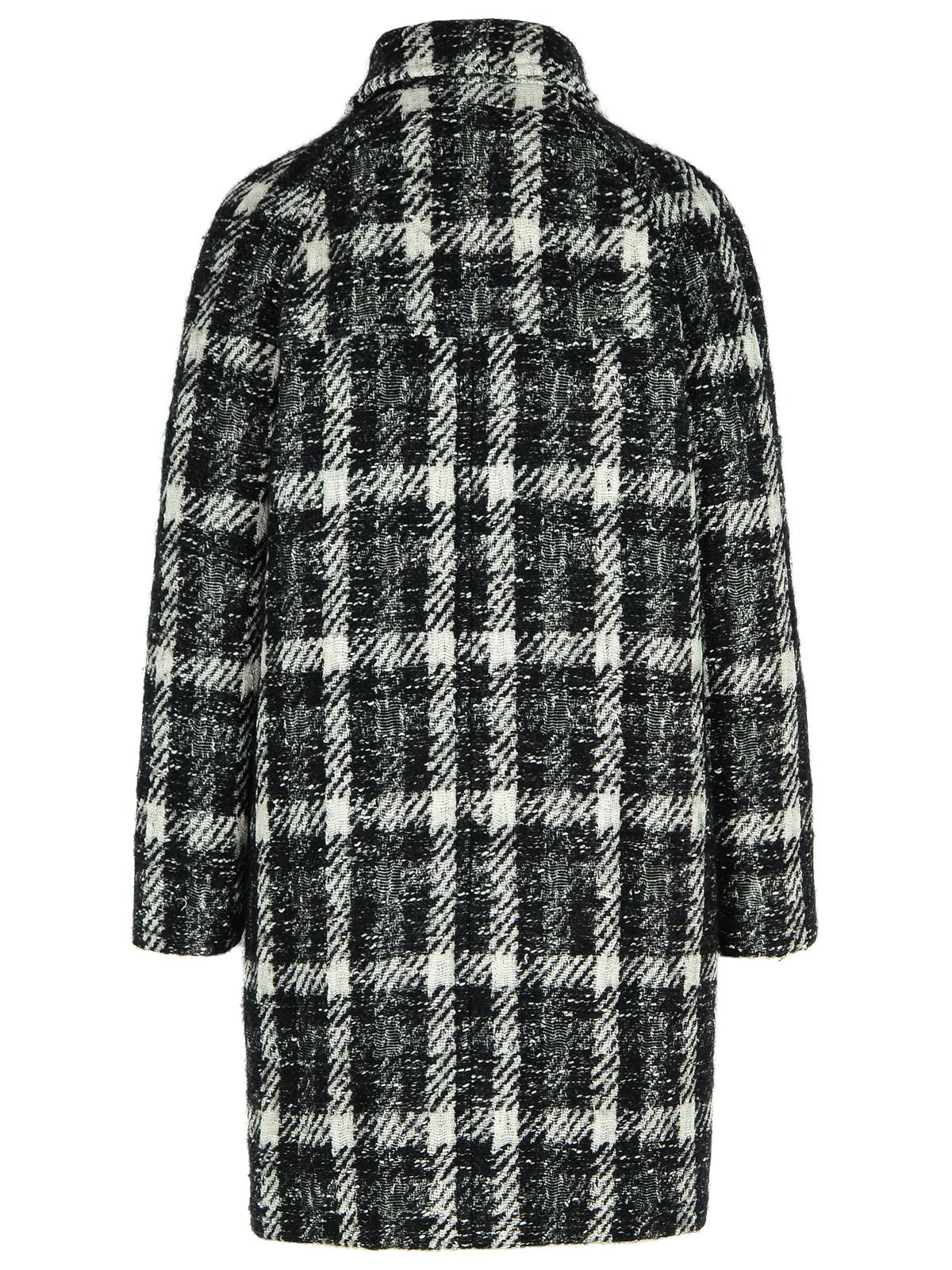 Fay Black Cotton Blend Coat Women