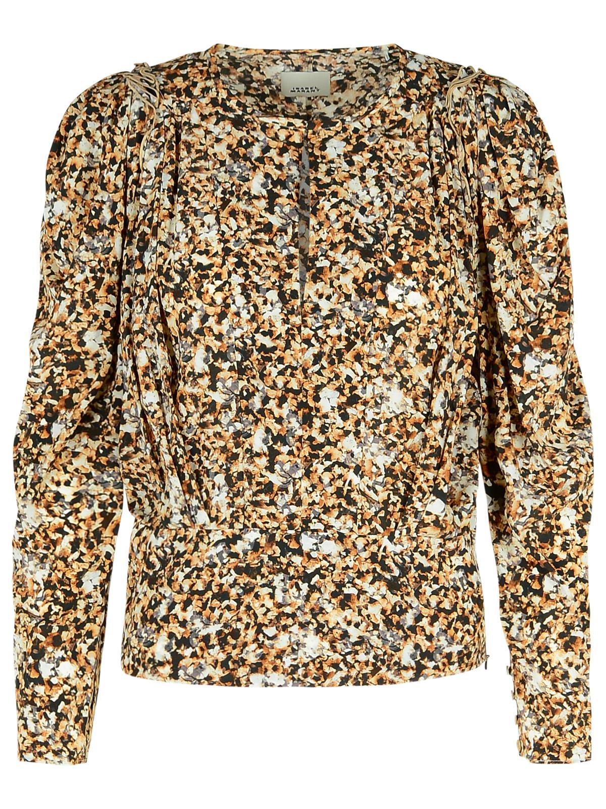Isabel Marant 'Zagra' Beige Silk Blouse Women