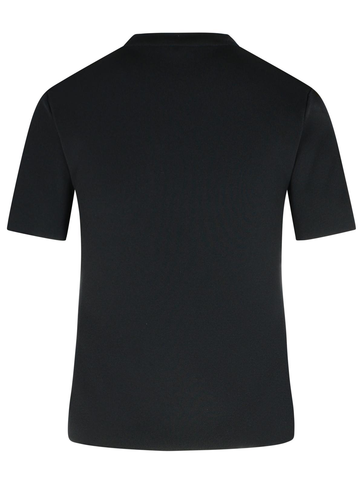 Max Mara 'Adelio' Black Viscose Blend T-Shirt Women