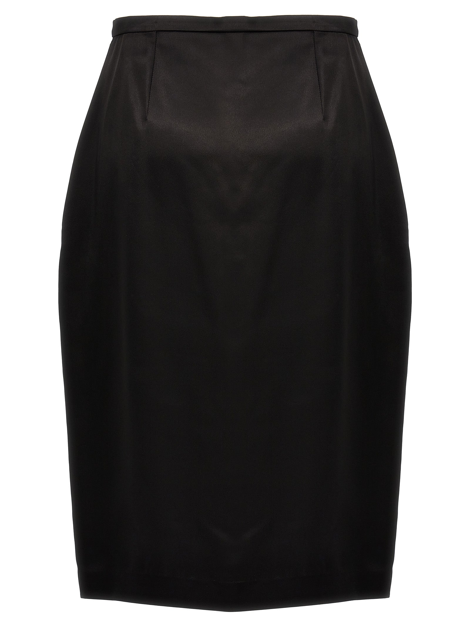 Saint Laurent Women Satin Skirt