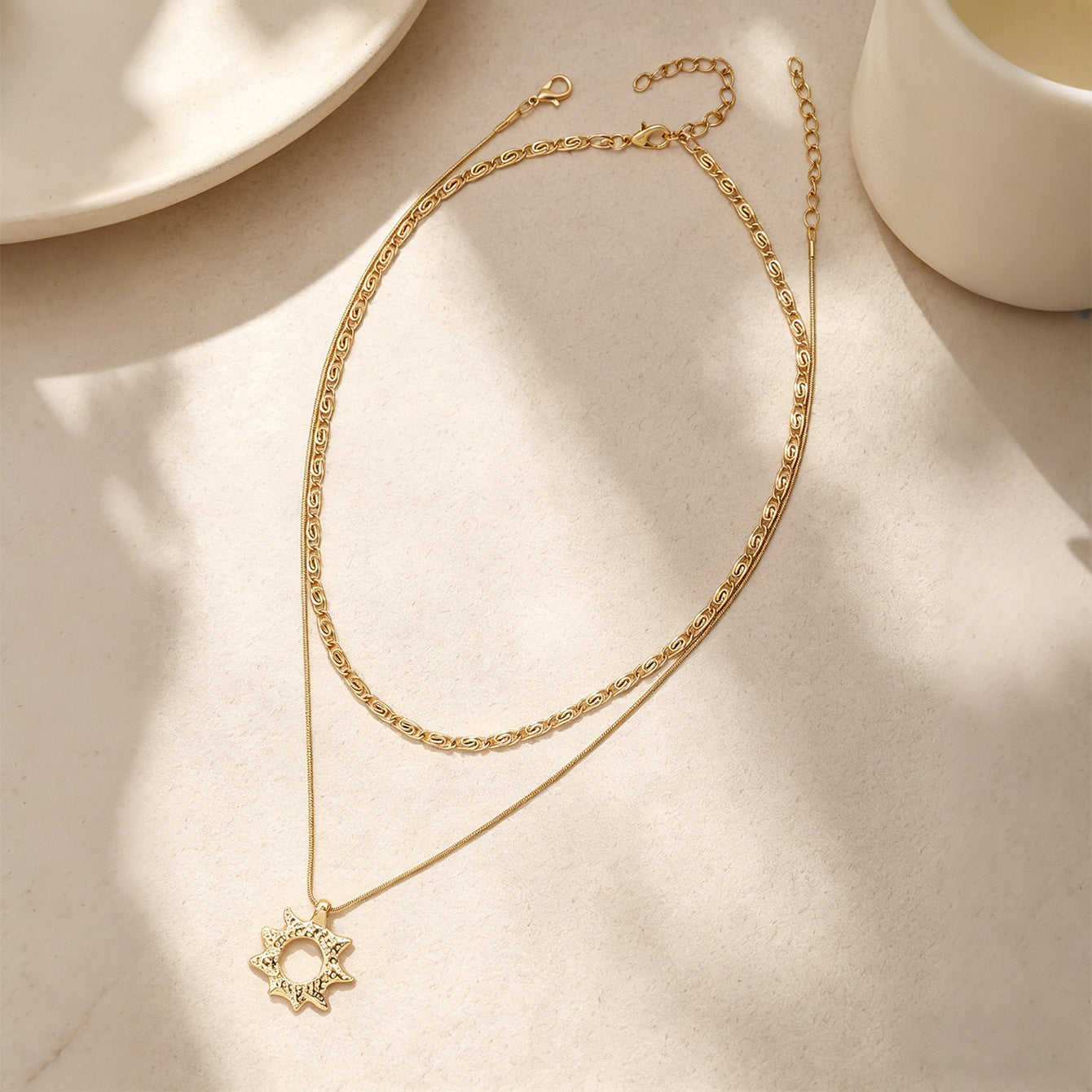 2026 New Cross-border Necklace For Women, Light Luxury Niche Clavicle Chain, Premium Minimalist Versatile Pendant Neck Jewelry