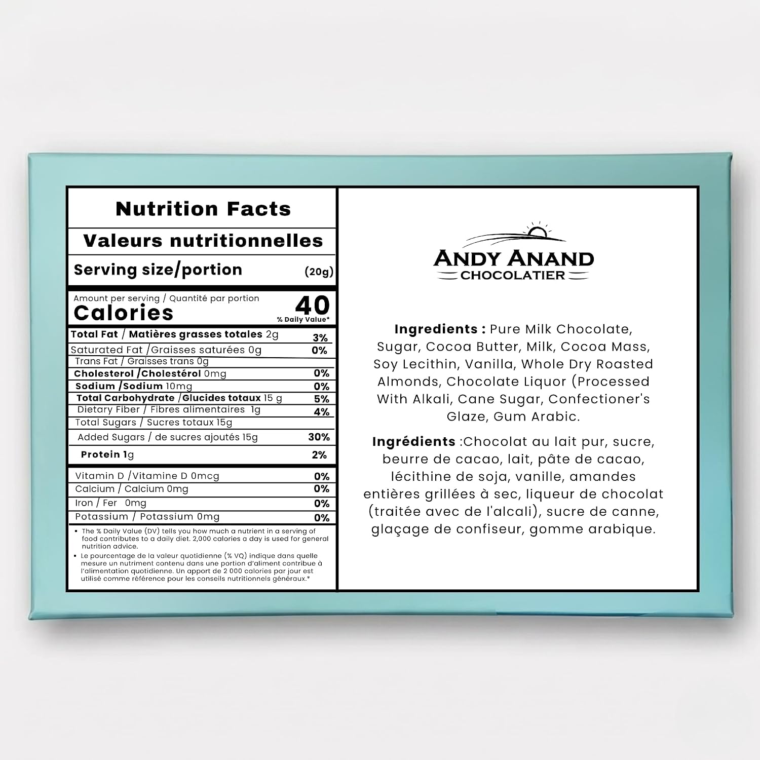 Andy Anand Italian Amaretti Almond Cookies, 20 pc, 8 Flavors – Gluten-Free, Baked in Italy, Authentic Recipe, Birthday & Holiday Gift Box