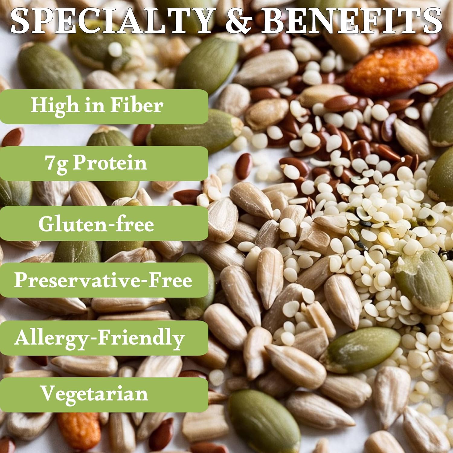 Andy Anand Sugar-Free 5-Seed Crunch Snack Packs, 14 ct, 7 oz – Sunflower, Pumpkin, Flax, Sesame & Hemp Seeds, Gluten-Free Keto Gift Box