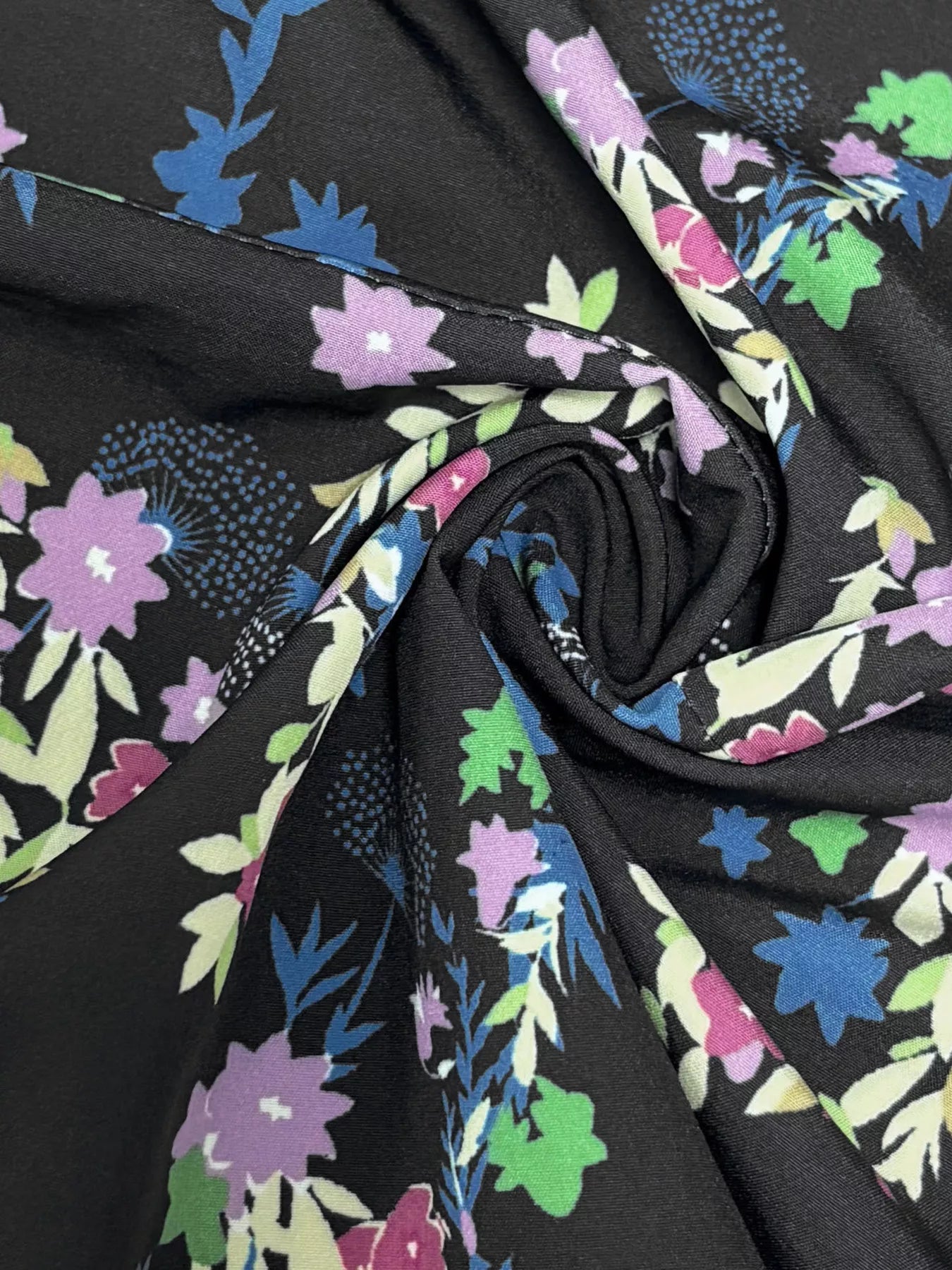 Printed V-Neck Cap Sleeve Maxi Dress