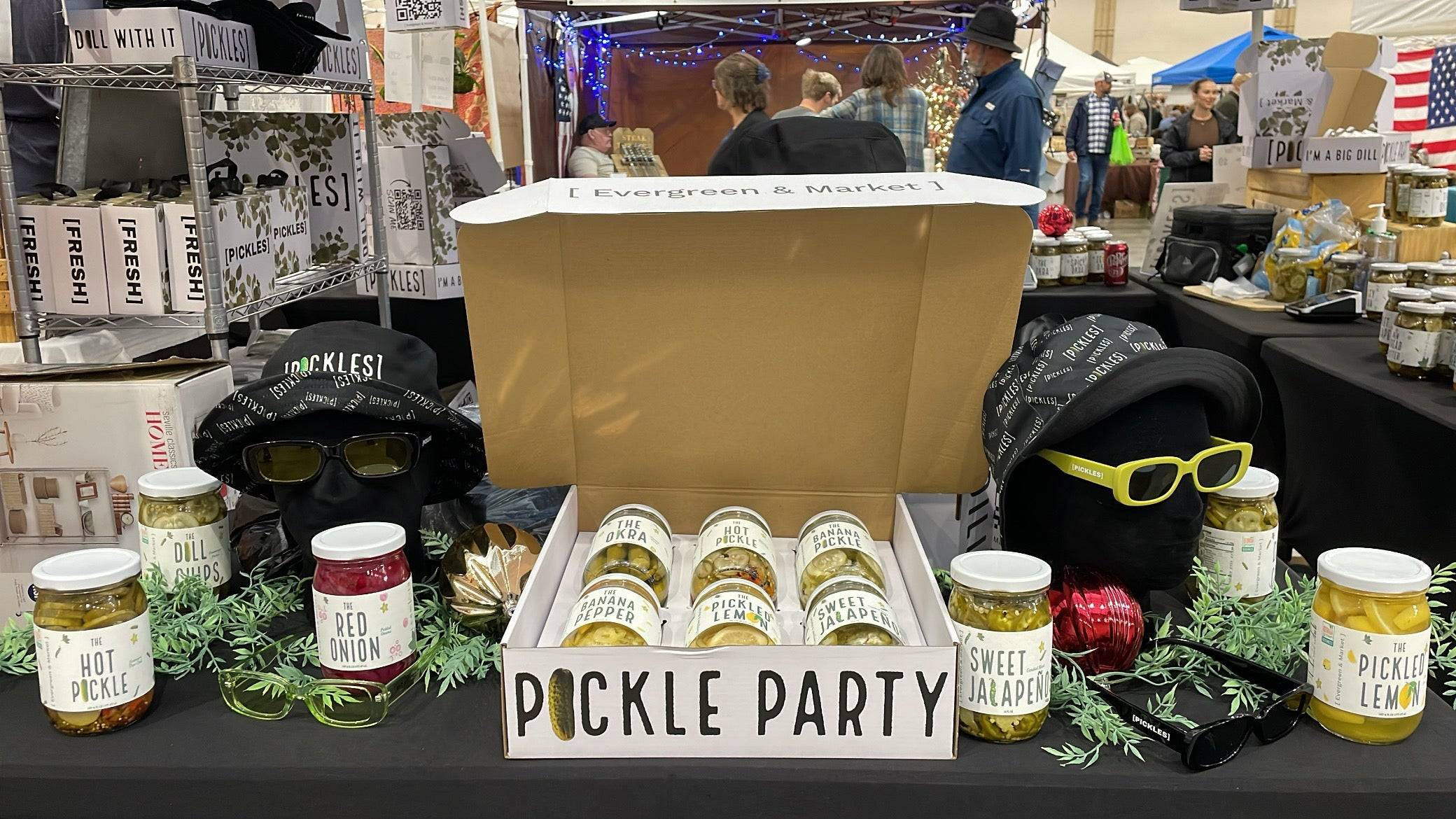 6 Jars Gift Box - Pickles Gift for Pickle Lovers