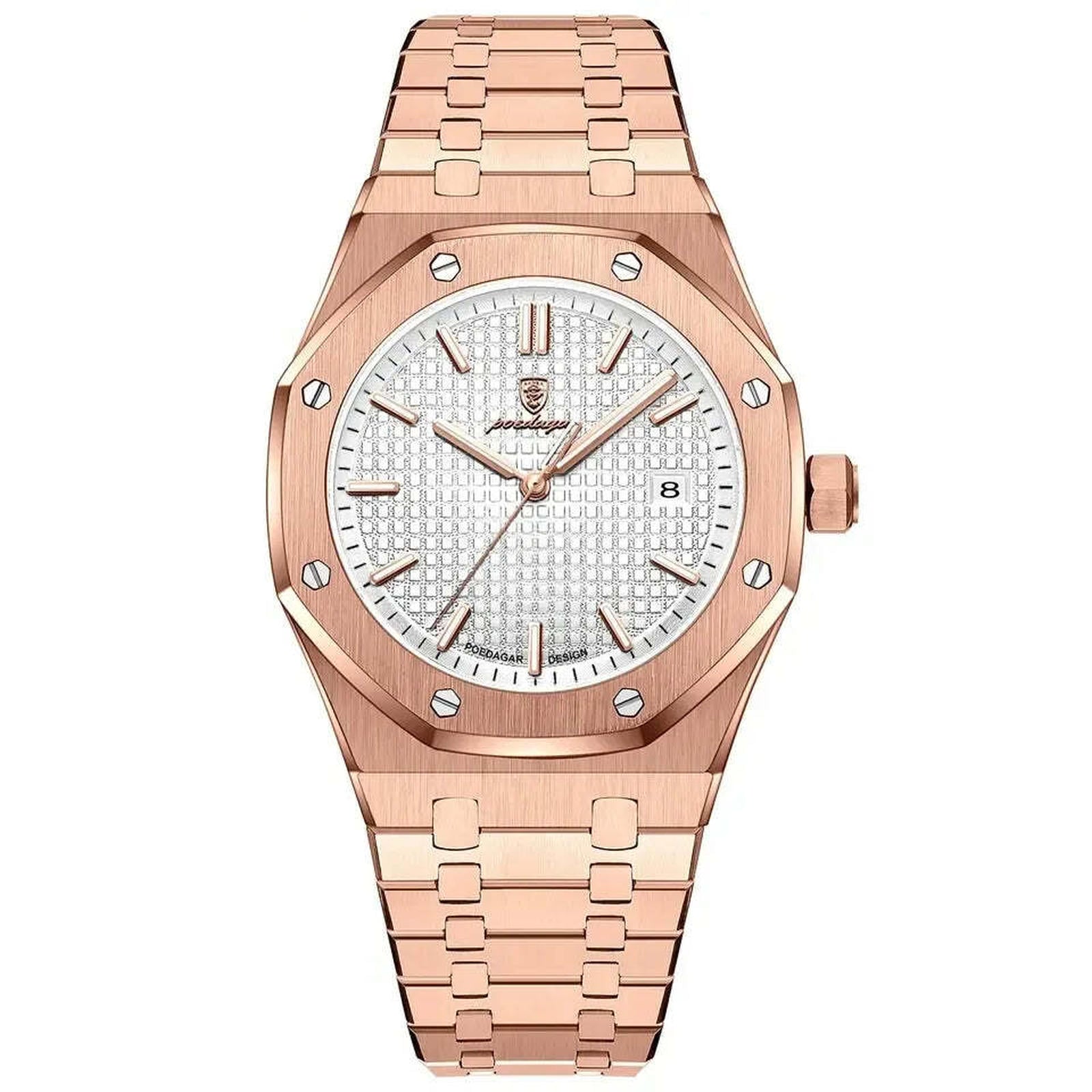 Premium Men's Waterproof Luminous Watch - Elegant Quartz Timepiece