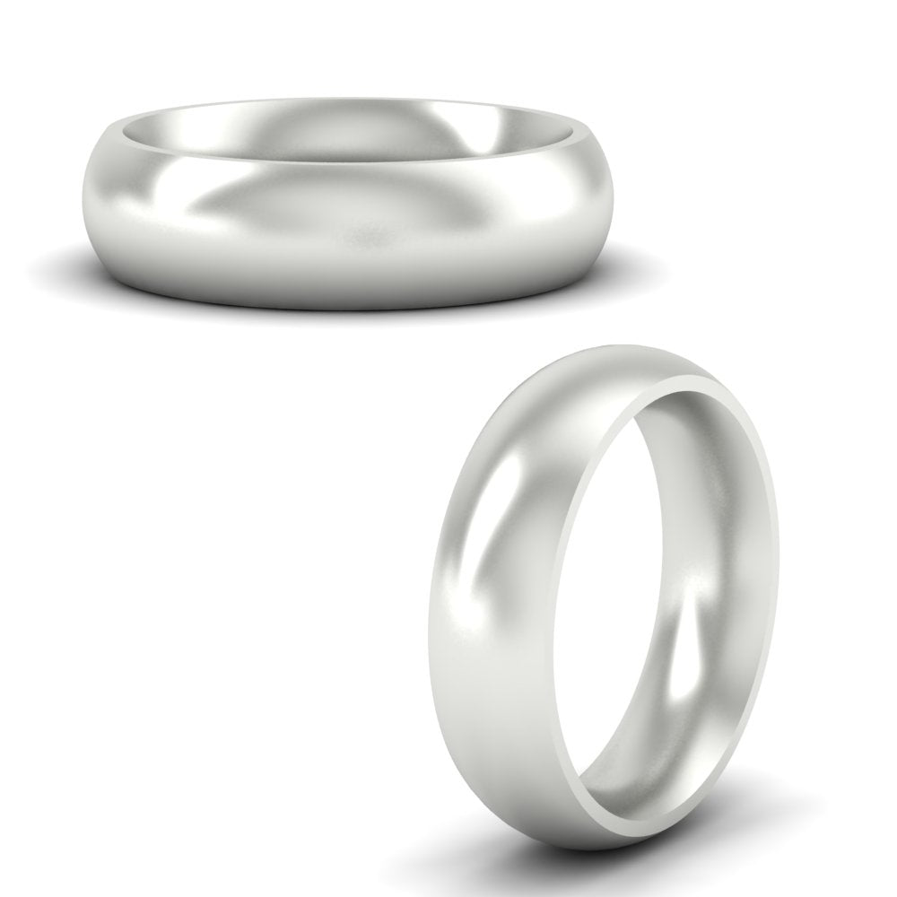 Minimalist Mens Wedding Band