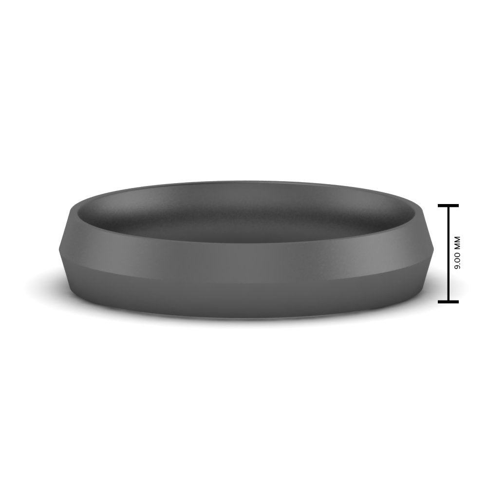 Comfort Fit Knife Edge Mens Band