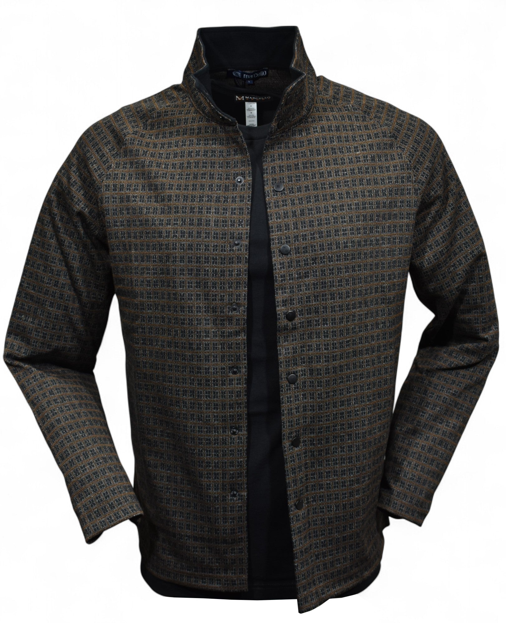 940B Sasso Snap Cardigan