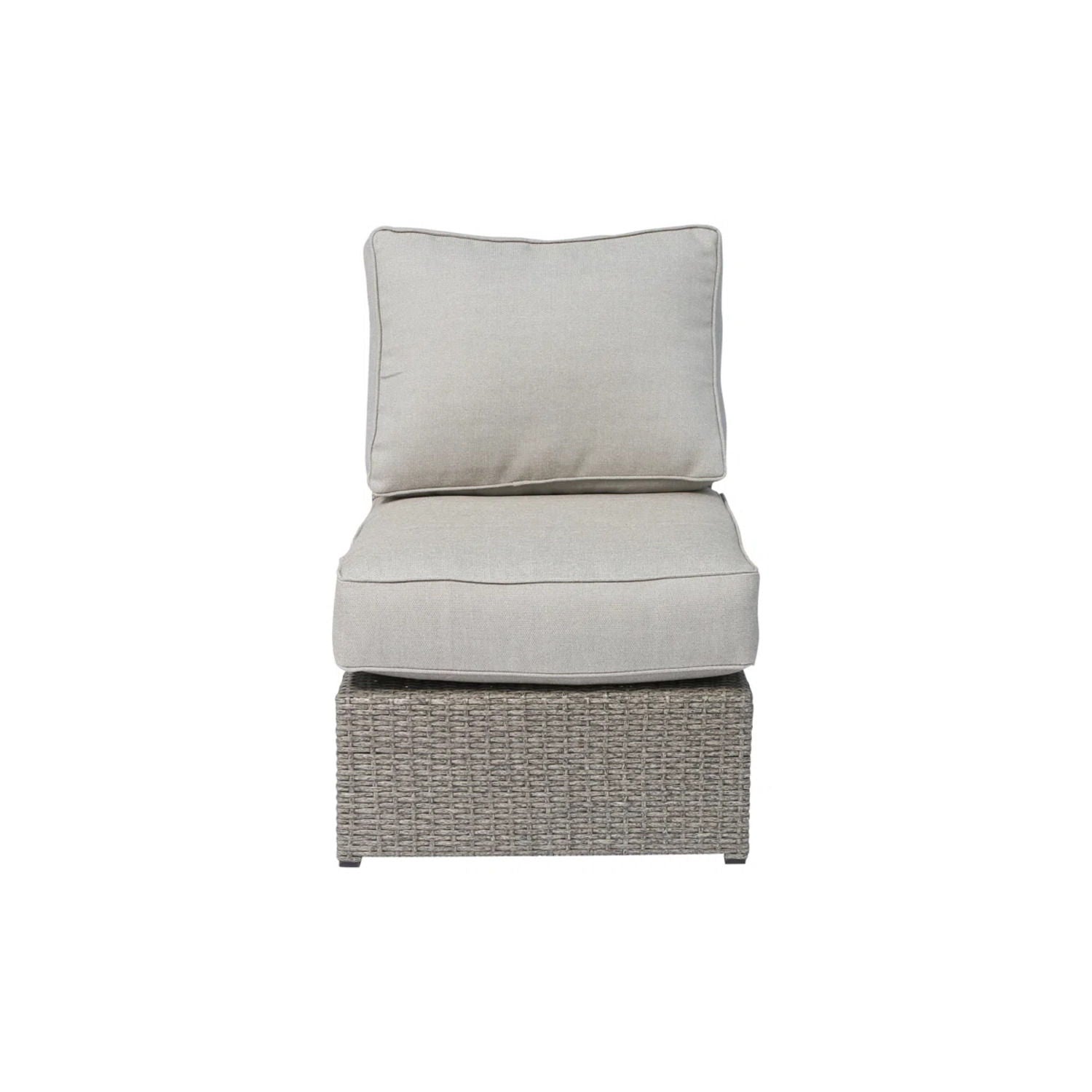 Stylish Modular Wicker Patio Seating Group