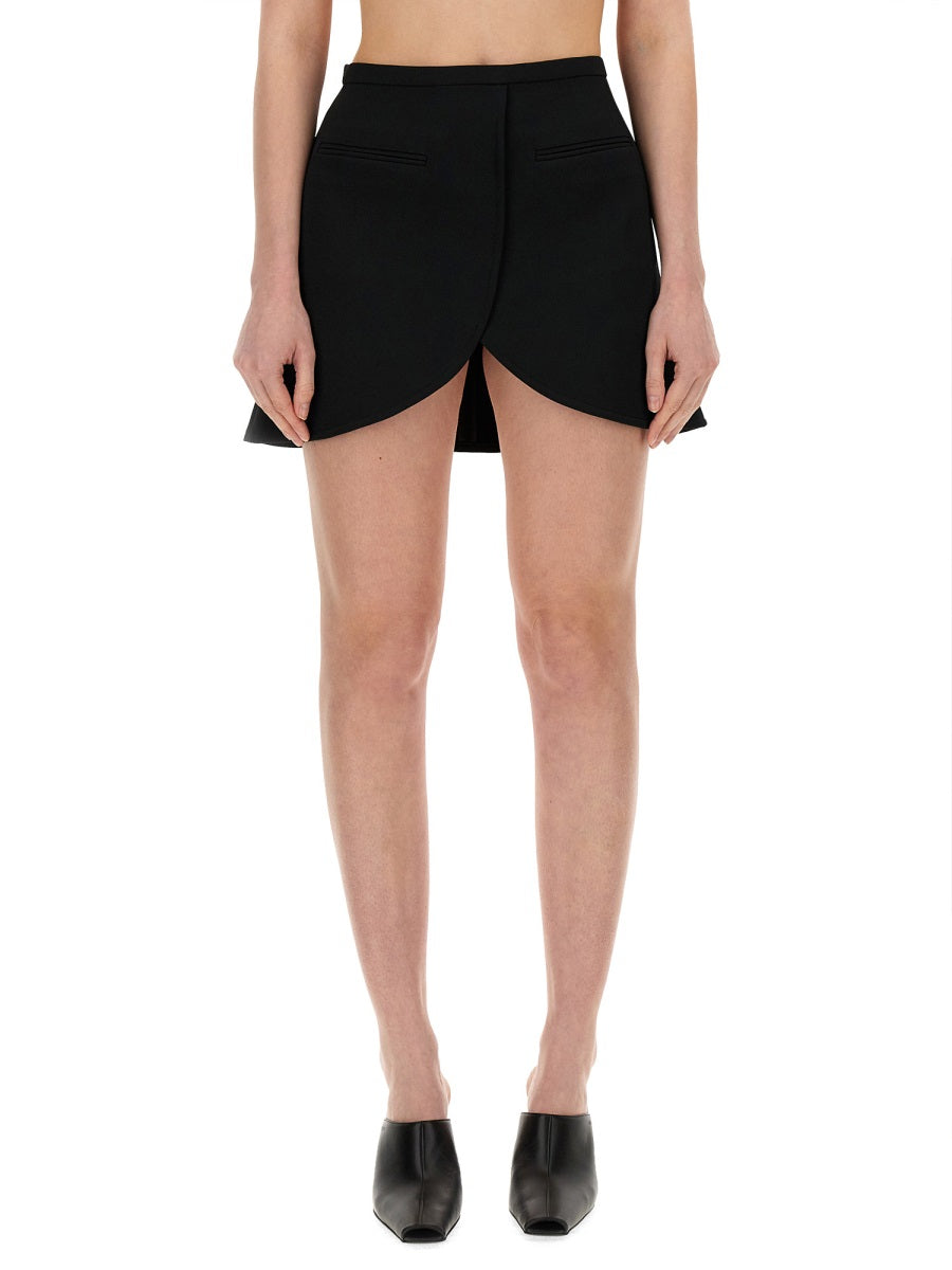 Courreges Women "Ellipse" Mini Skirt