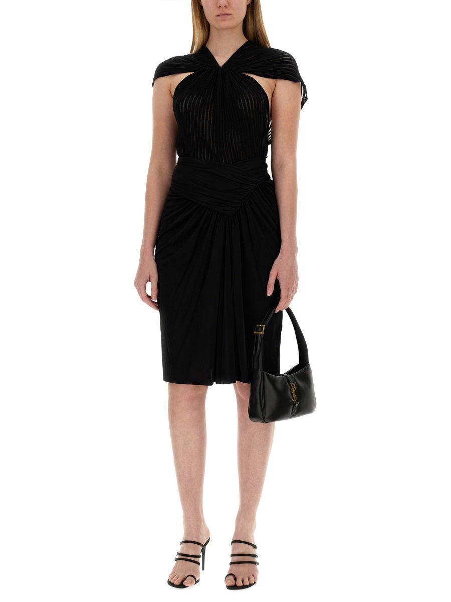 Saint Laurent Women Pencil Skirt.