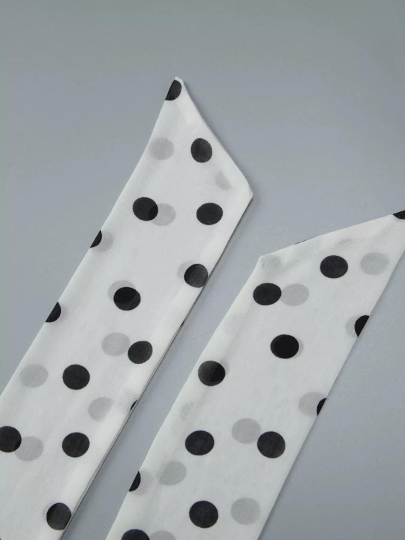 Polka Dot Halter Neck Ruffle Dress