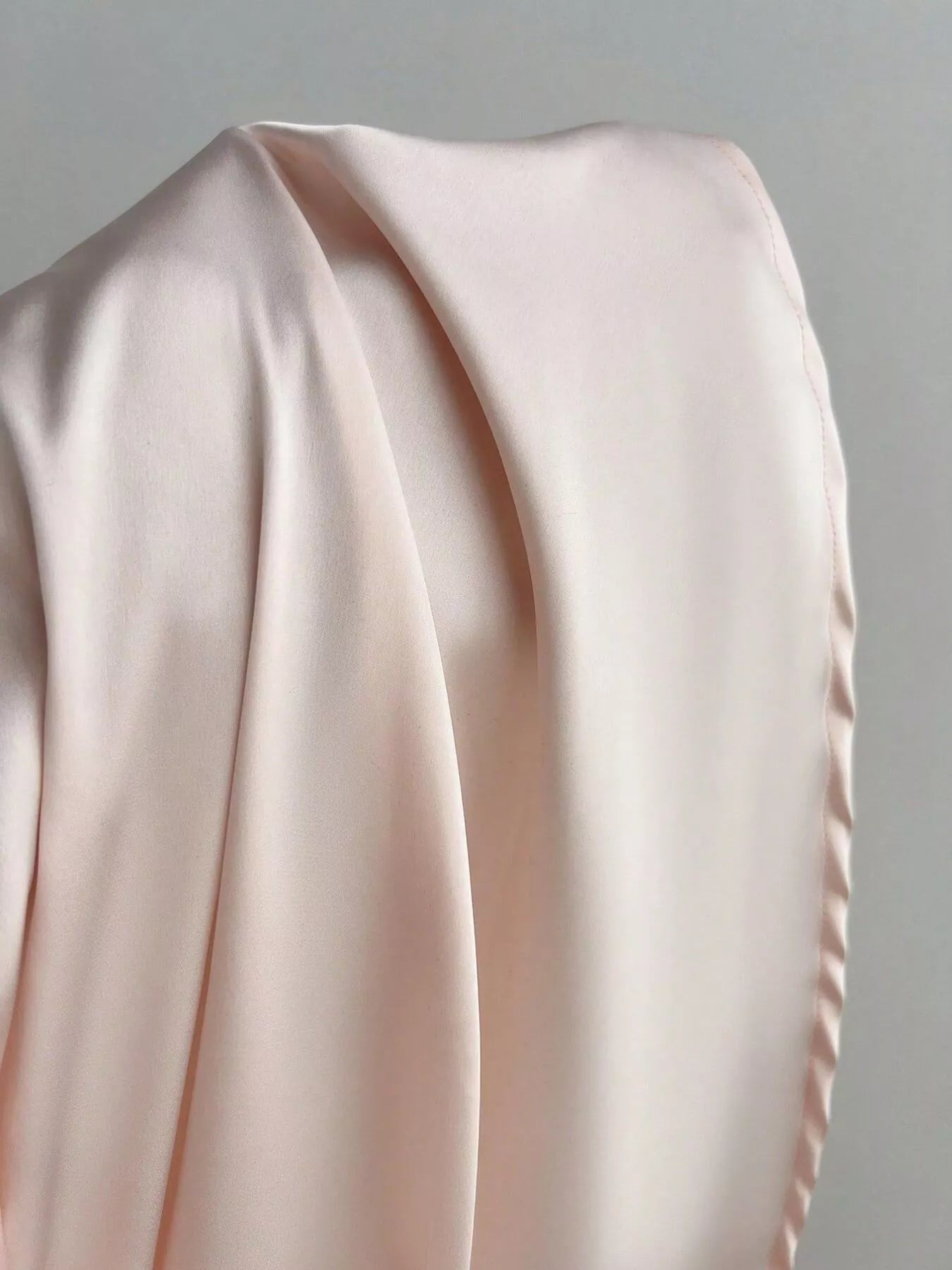 Satin Backless Halter Neck Dress