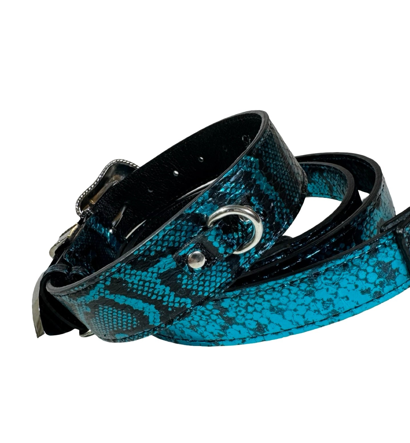 Blue & Black Serpente Set