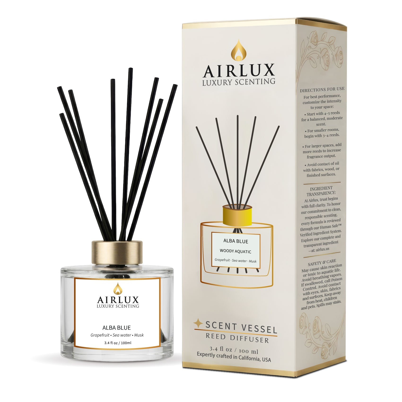 Airlux Signature Aroma Oil No. 135 Alba Blue