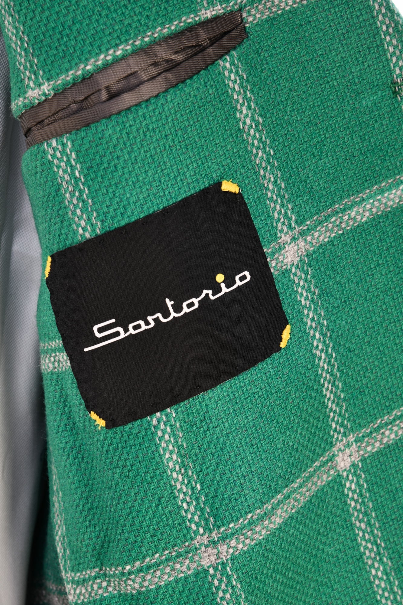 Sartorio Windowpane Virgin Wool-Cashmere Sport Jacket