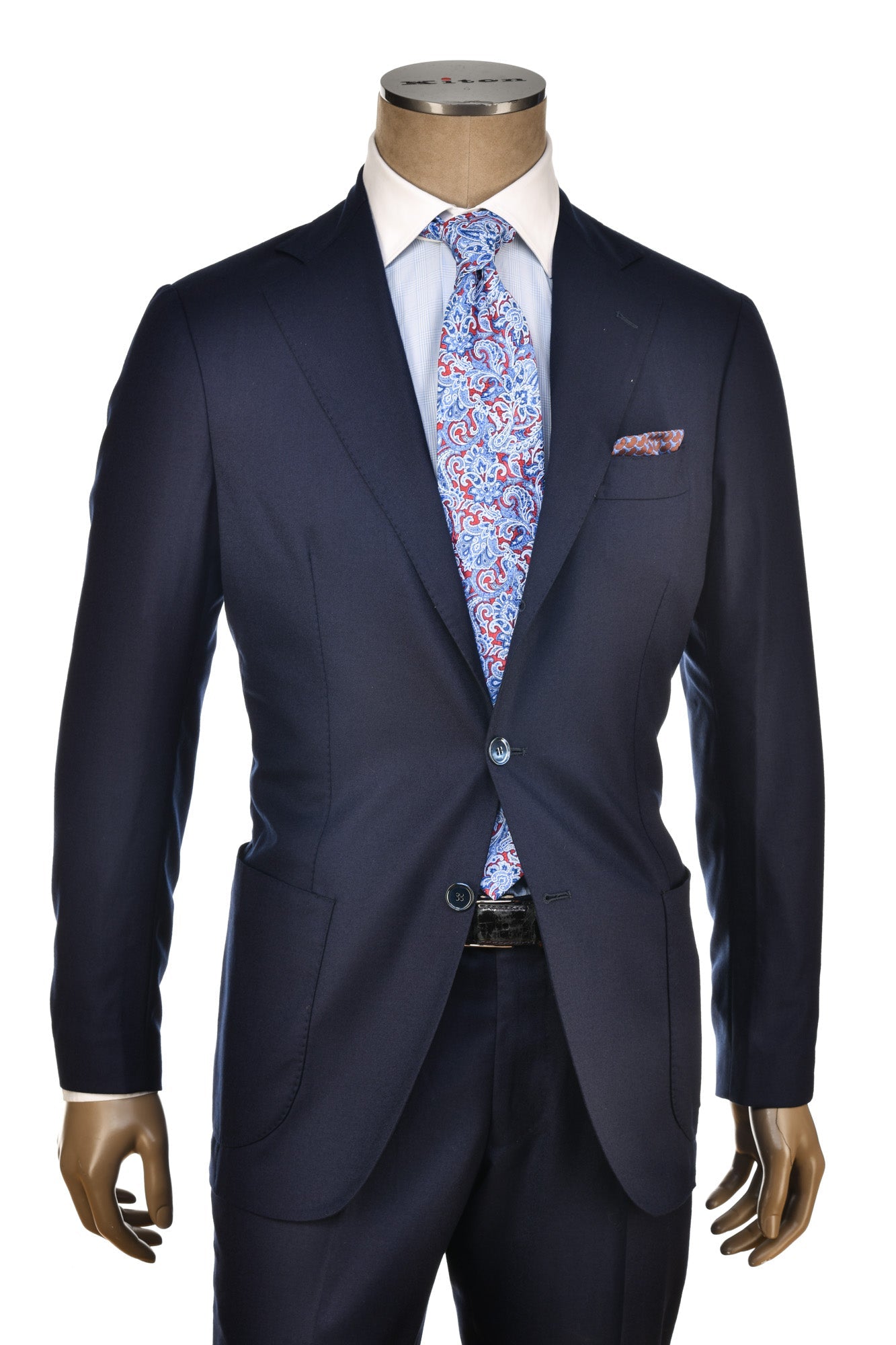 Sartorio Solid Virgin Wool Suit