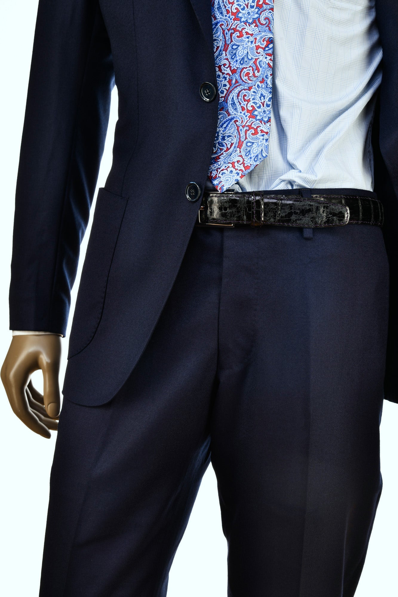 Sartorio Solid Virgin Wool Suit