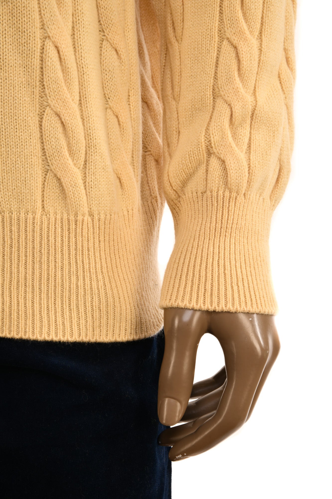 Manrico Cashmere Cable Knit Sweater