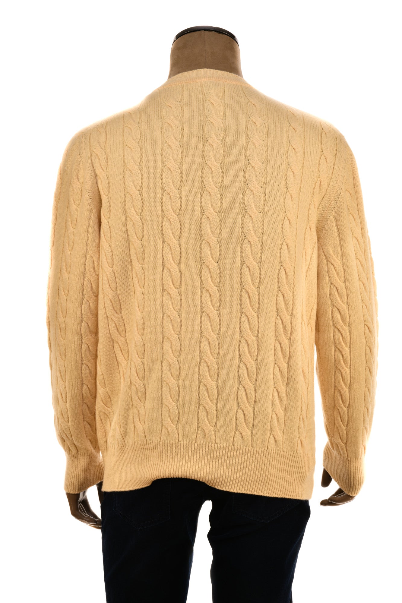 Manrico Cashmere Cable Knit Sweater