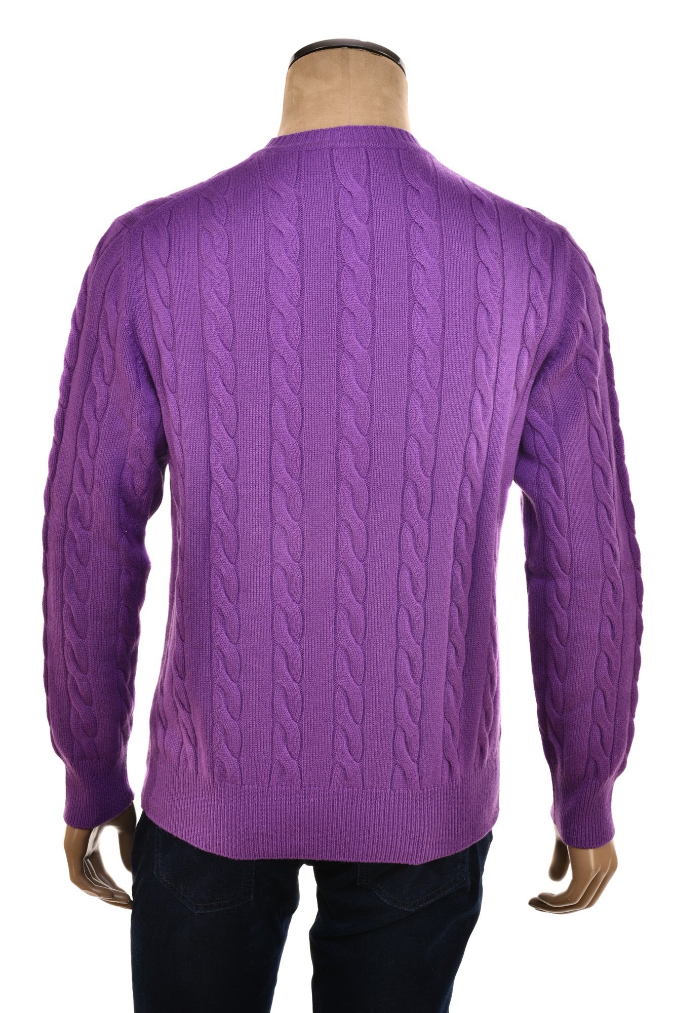Manrico Cashmere Cable Knit Sweater