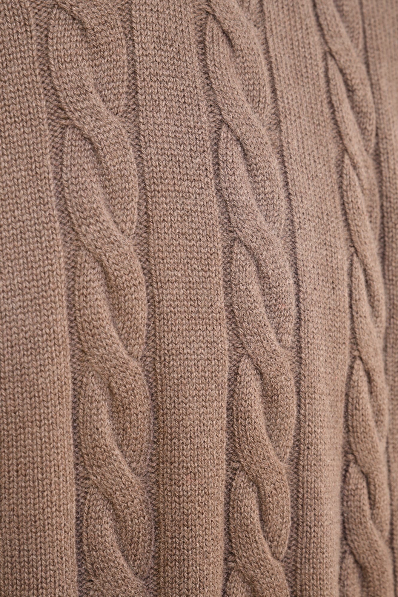 Manrico Cashmere Cable Knit Sweater