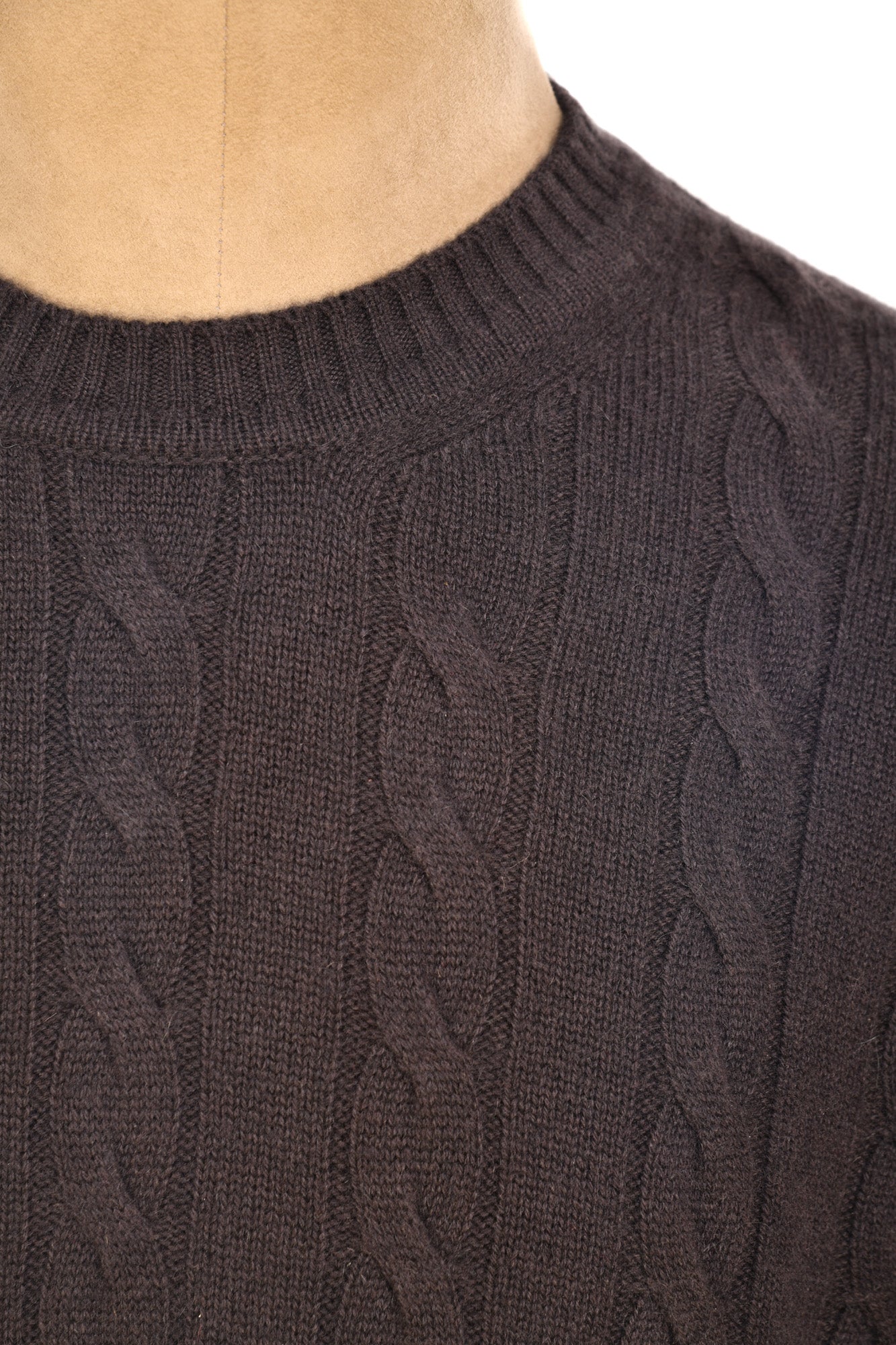 Manrico Cashmere Cable Knit Sweater