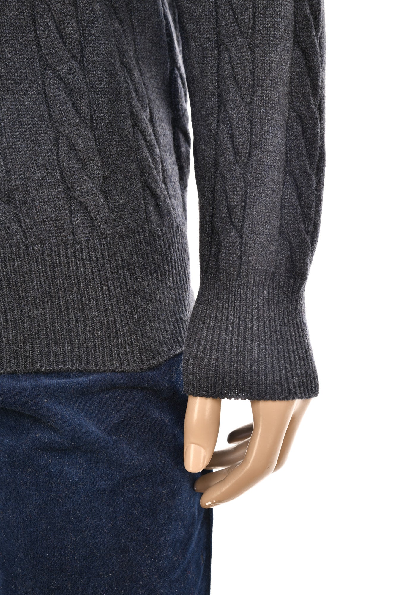 Manrico Cashmere Cable Knit Sweater