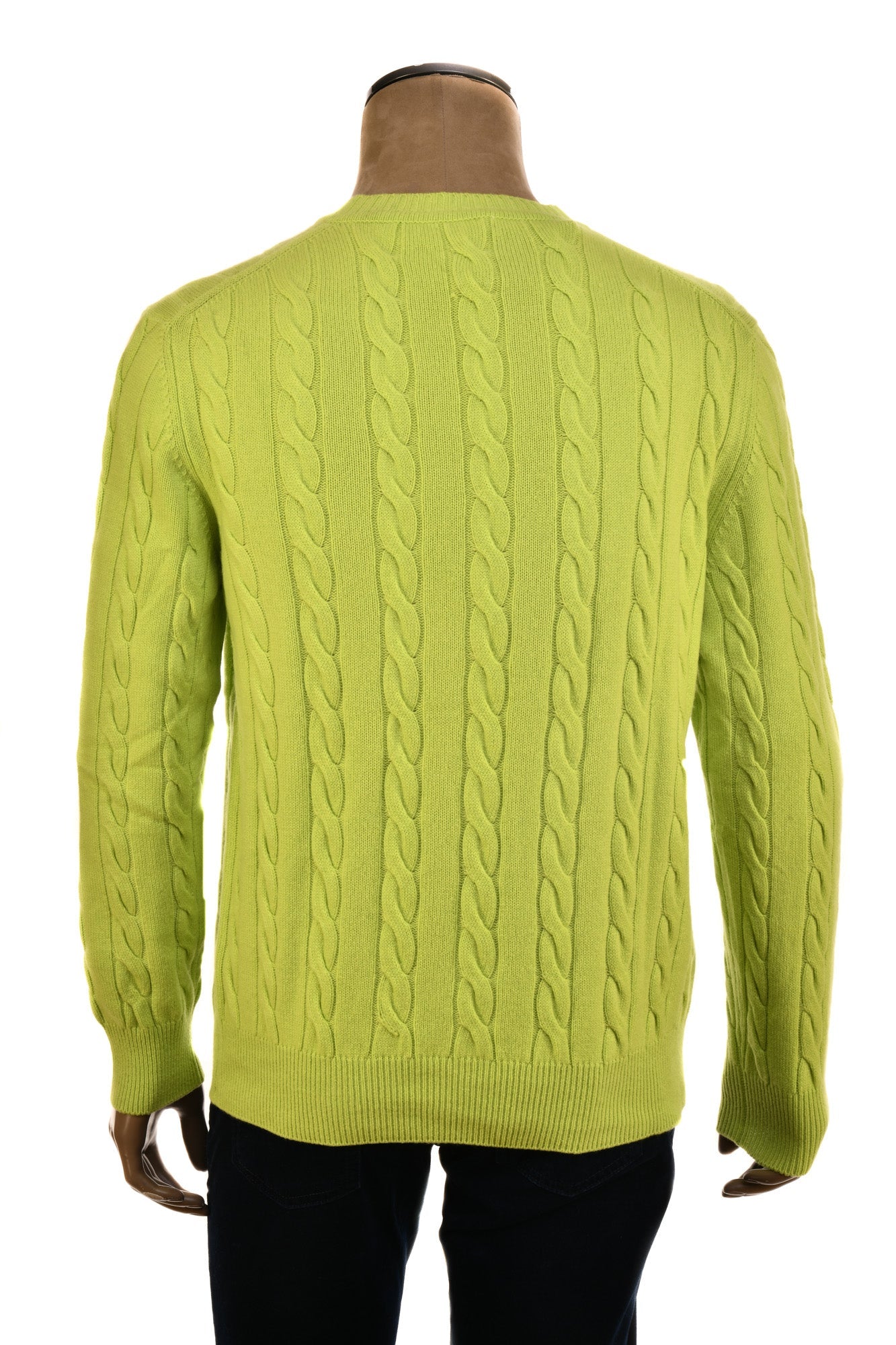 Manrico Cashmere Cable Knit Sweater