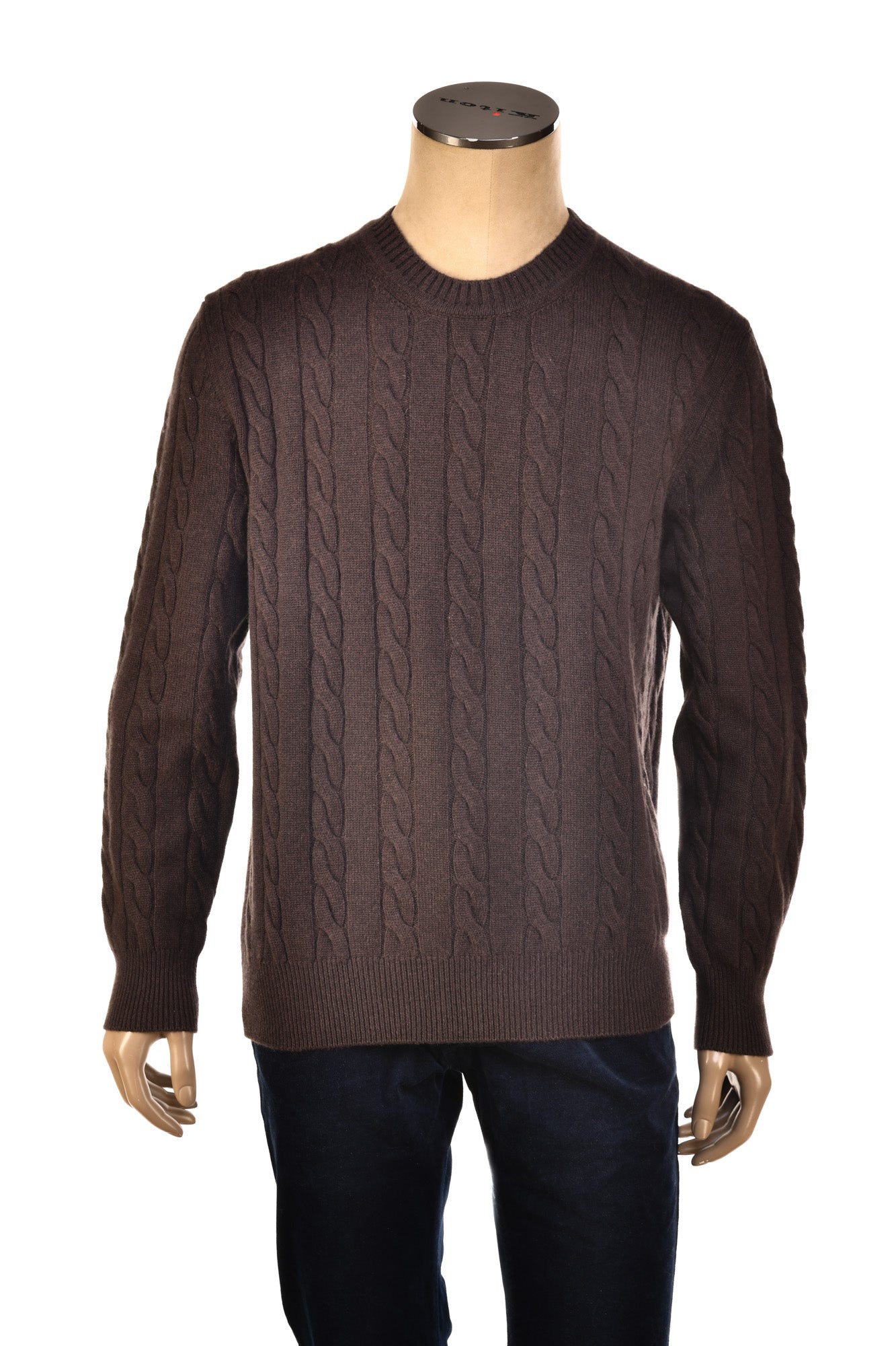 Manrico Cashmere Cable Knit Sweater