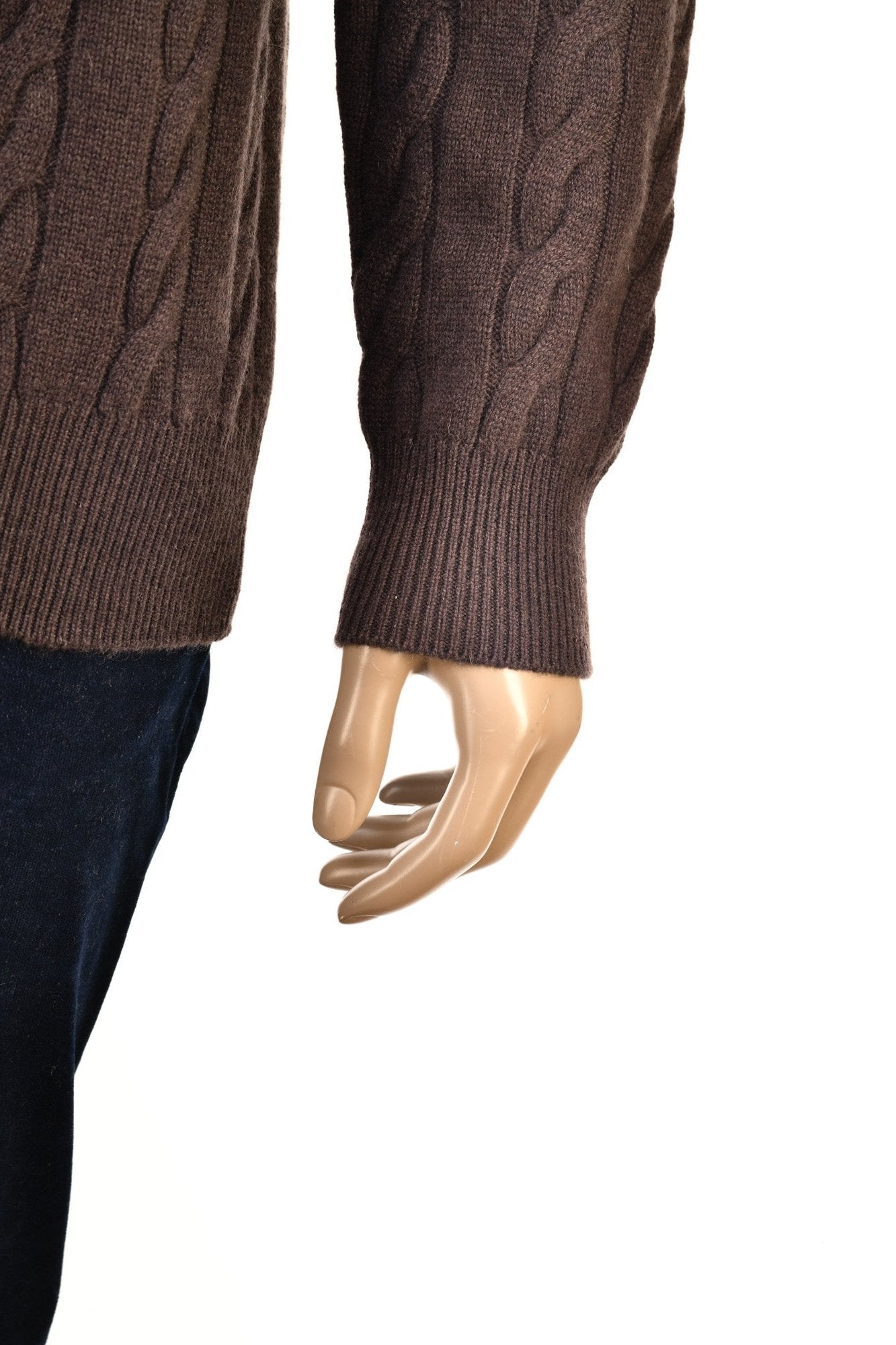 Manrico Cashmere Cable Knit Sweater