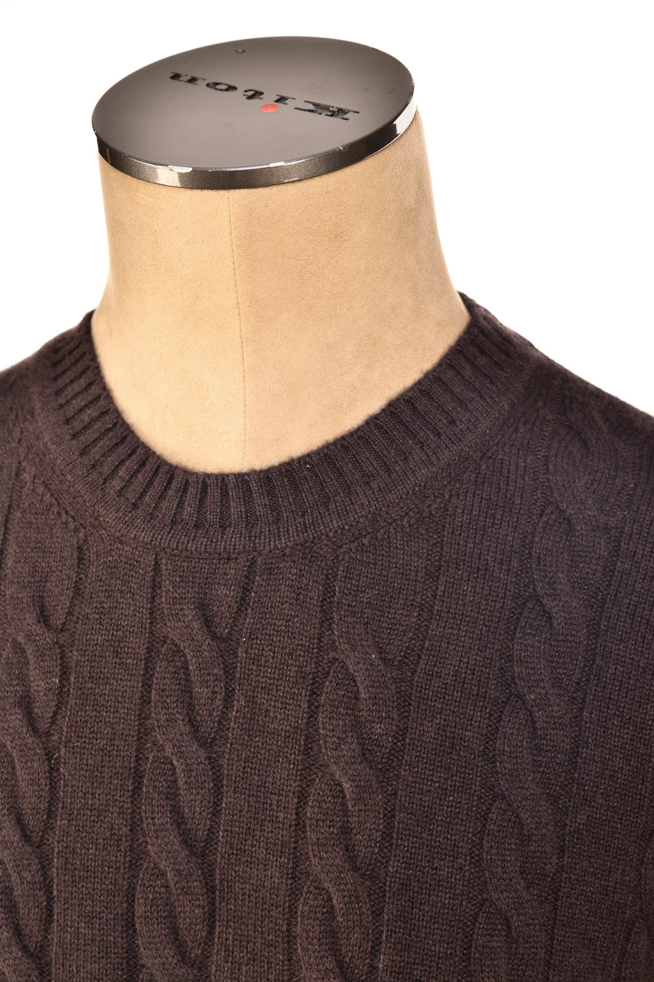 Manrico Cashmere Cable Knit Sweater