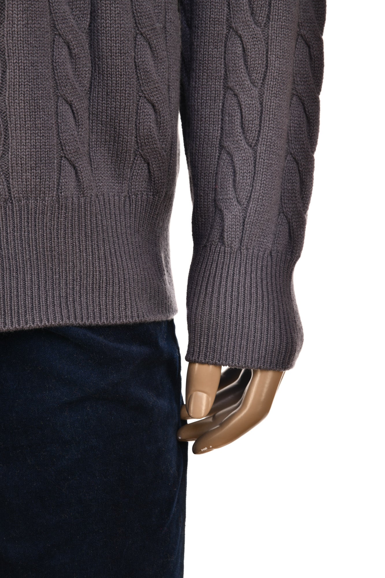 Manrico Cashmere Cable Knit Sweater