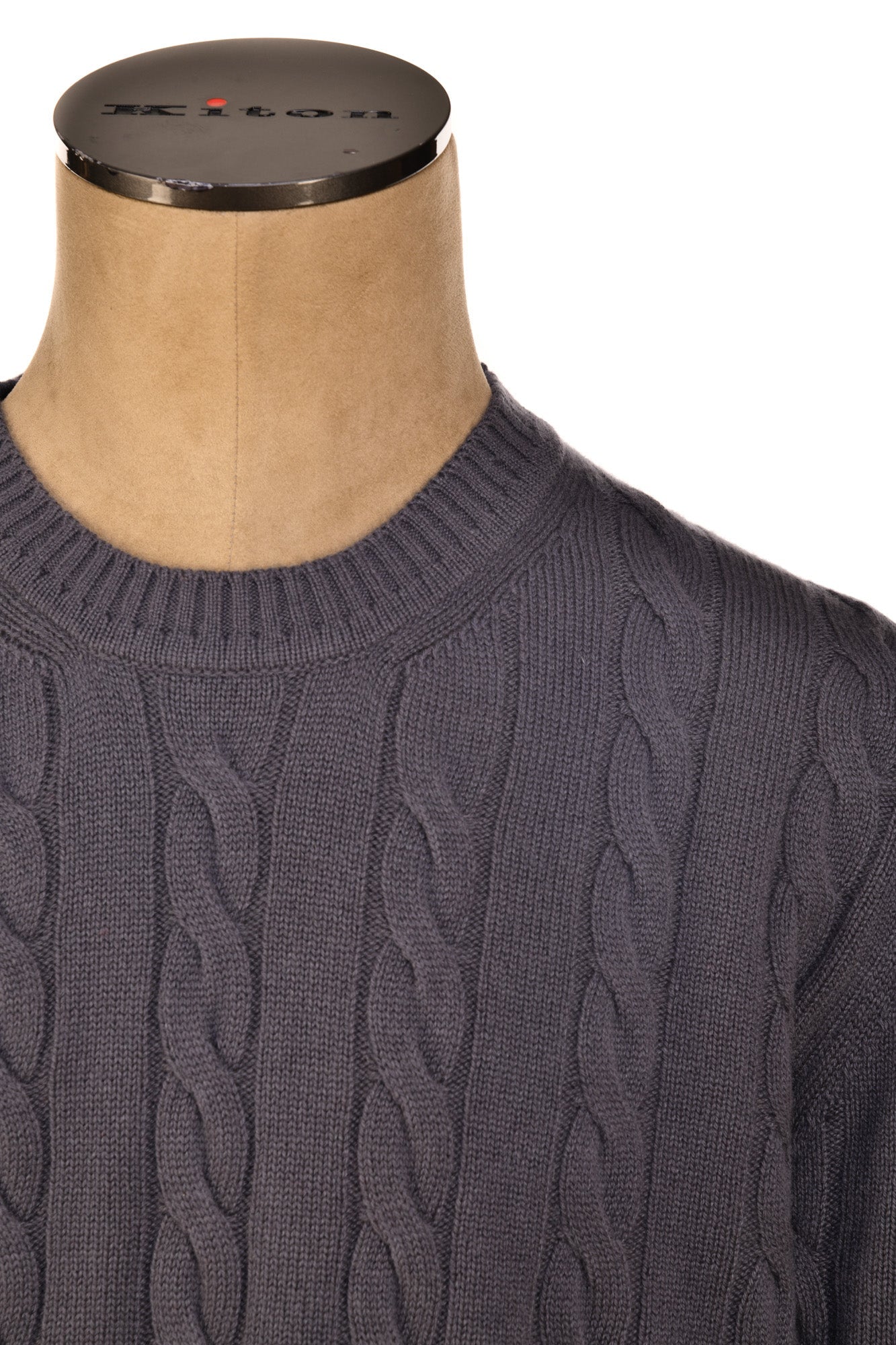 Manrico Cashmere Cable Knit Sweater