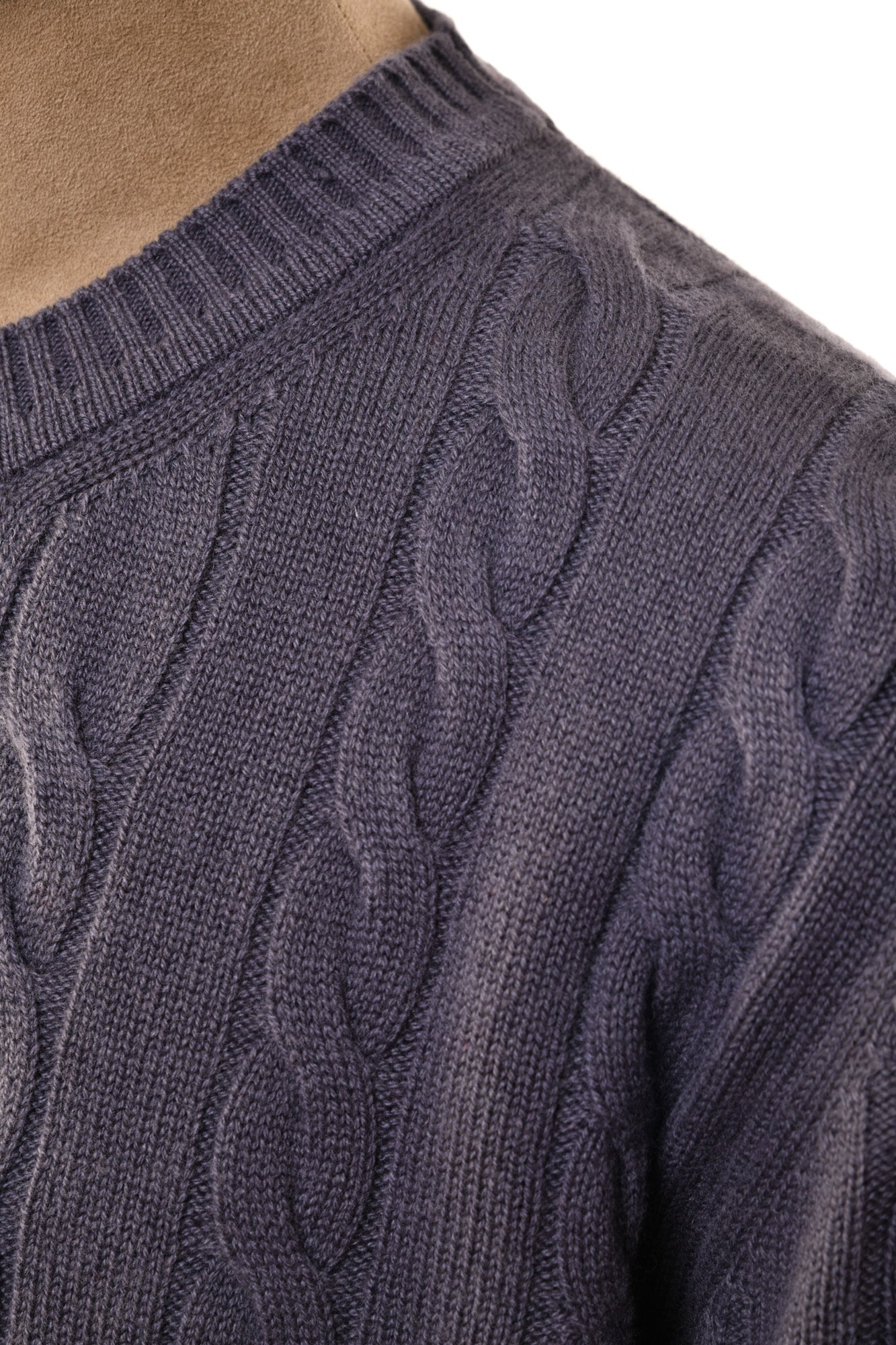 Manrico Cashmere Cable Knit Sweater