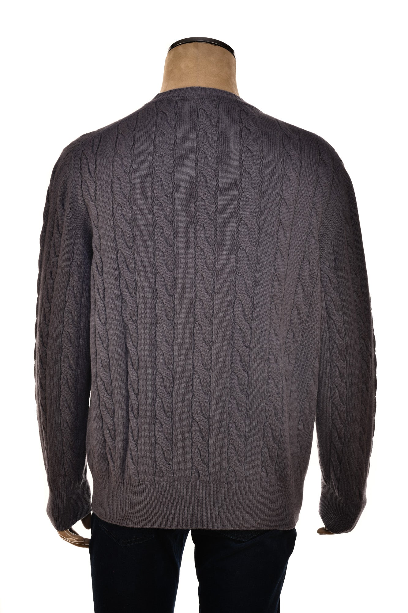 Manrico Cashmere Cable Knit Sweater