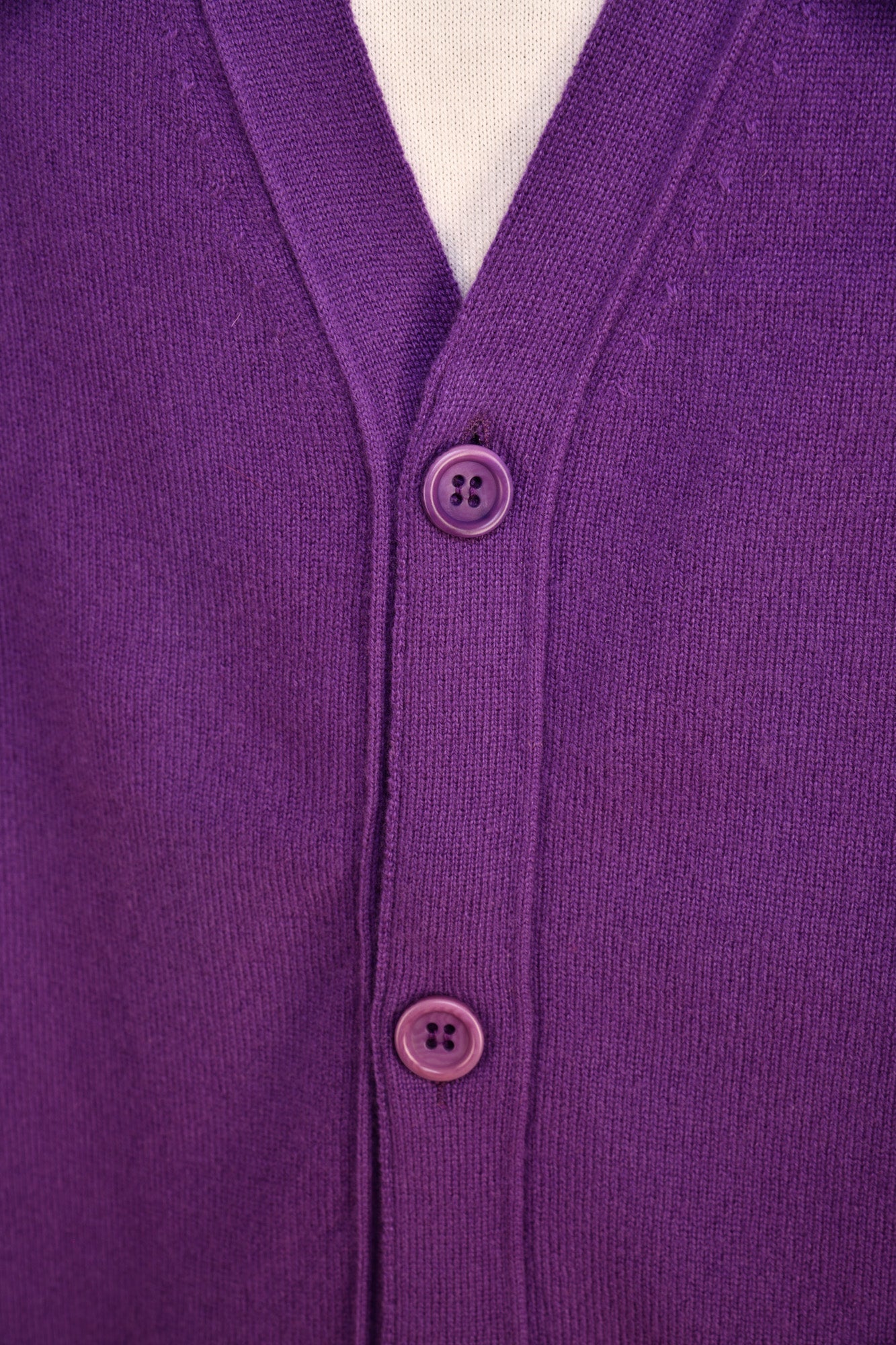 Manrico Cashmere Button Down V-Neck Cardigan
