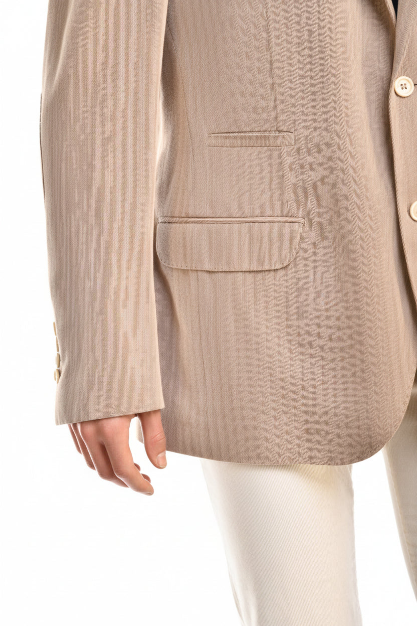 Brunello Cucinelli Pinstripe Cotton Sport Jacket