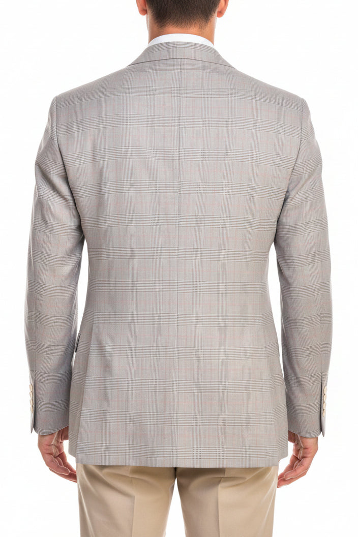 Brunello Cucinelli Glen Check Cotton Sport Jacket
